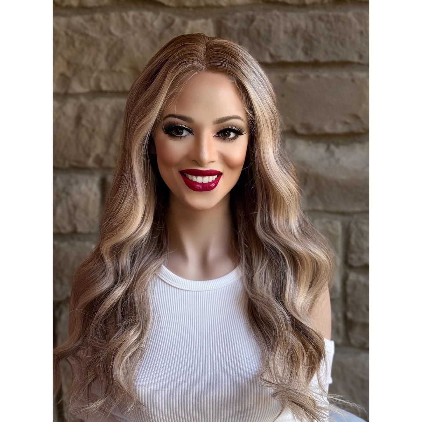 Loren 18” Lace Top Wig
