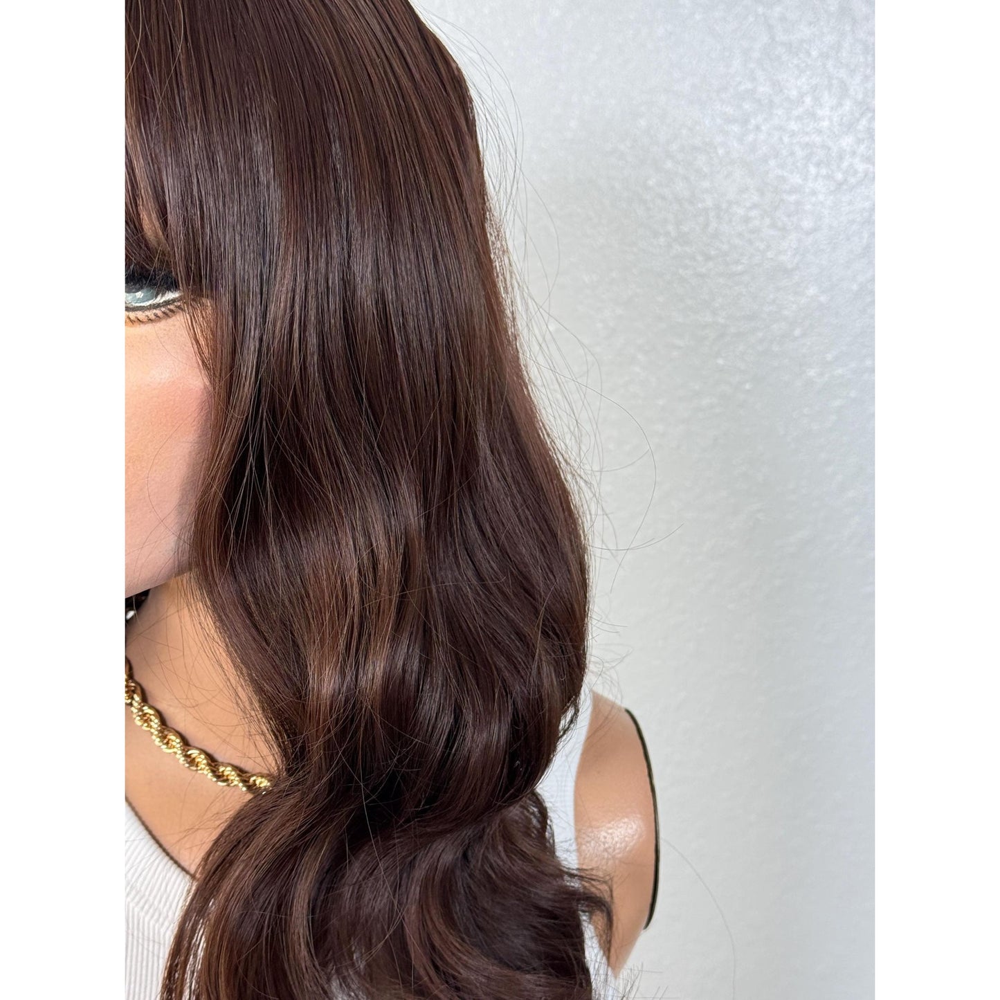 "AVA" WIG 14" - DARK BROWN