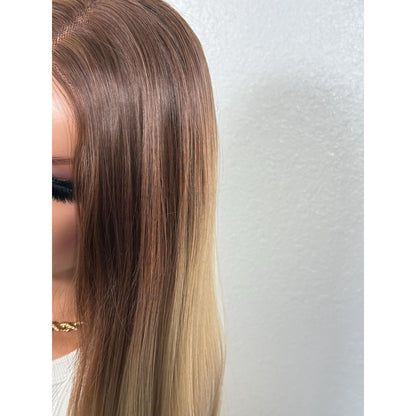 "ARIA" HD INVISIBLE LACE WIG 26" - BROWN TOASTY OMBRE