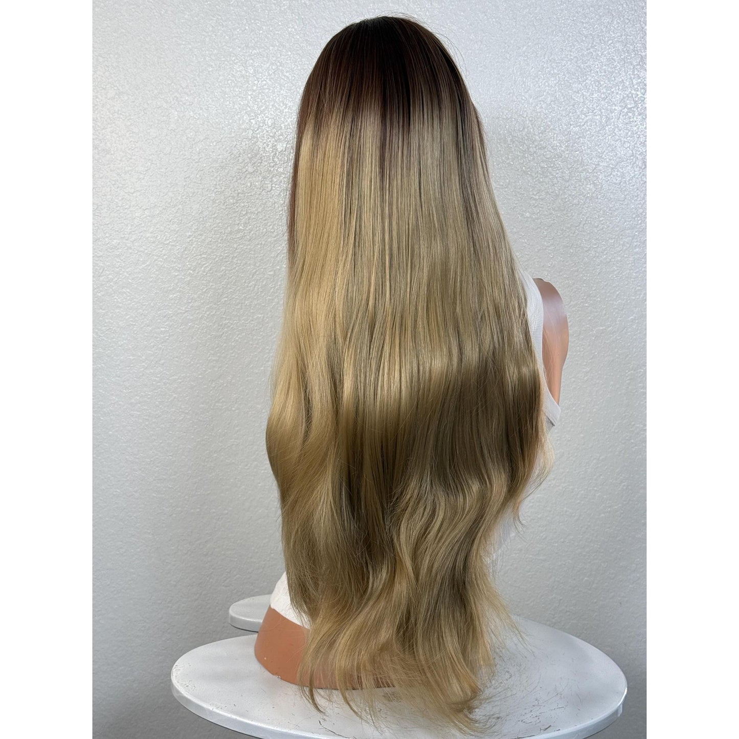 "ARIA" HD INVISIBLE LACE WIG 26" - BROWN TOASTY OMBRE