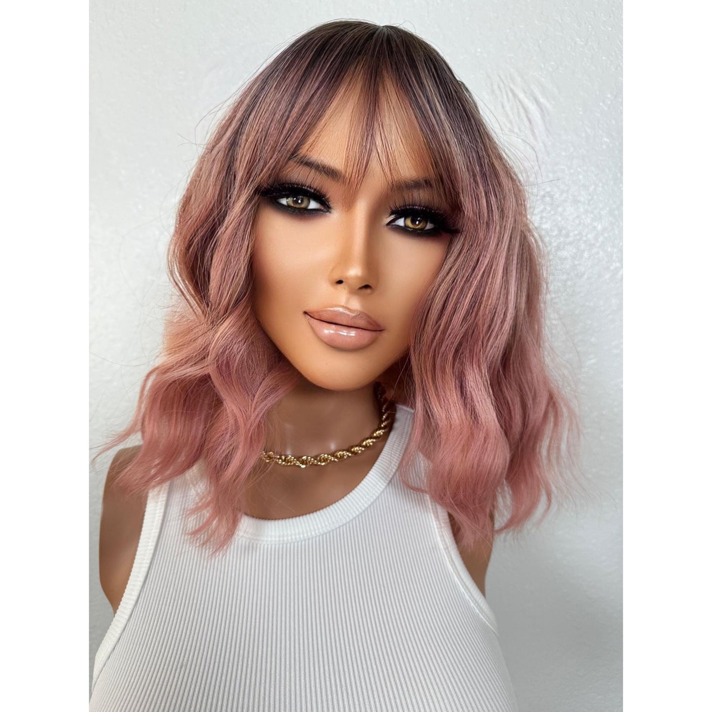 "CANDY" WIG - PINK OMBRE