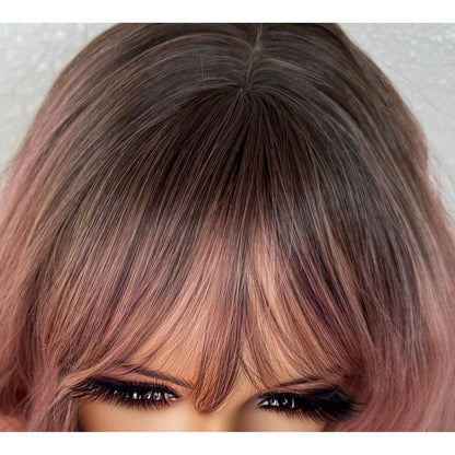 "CANDY" WIG - PINK OMBRE