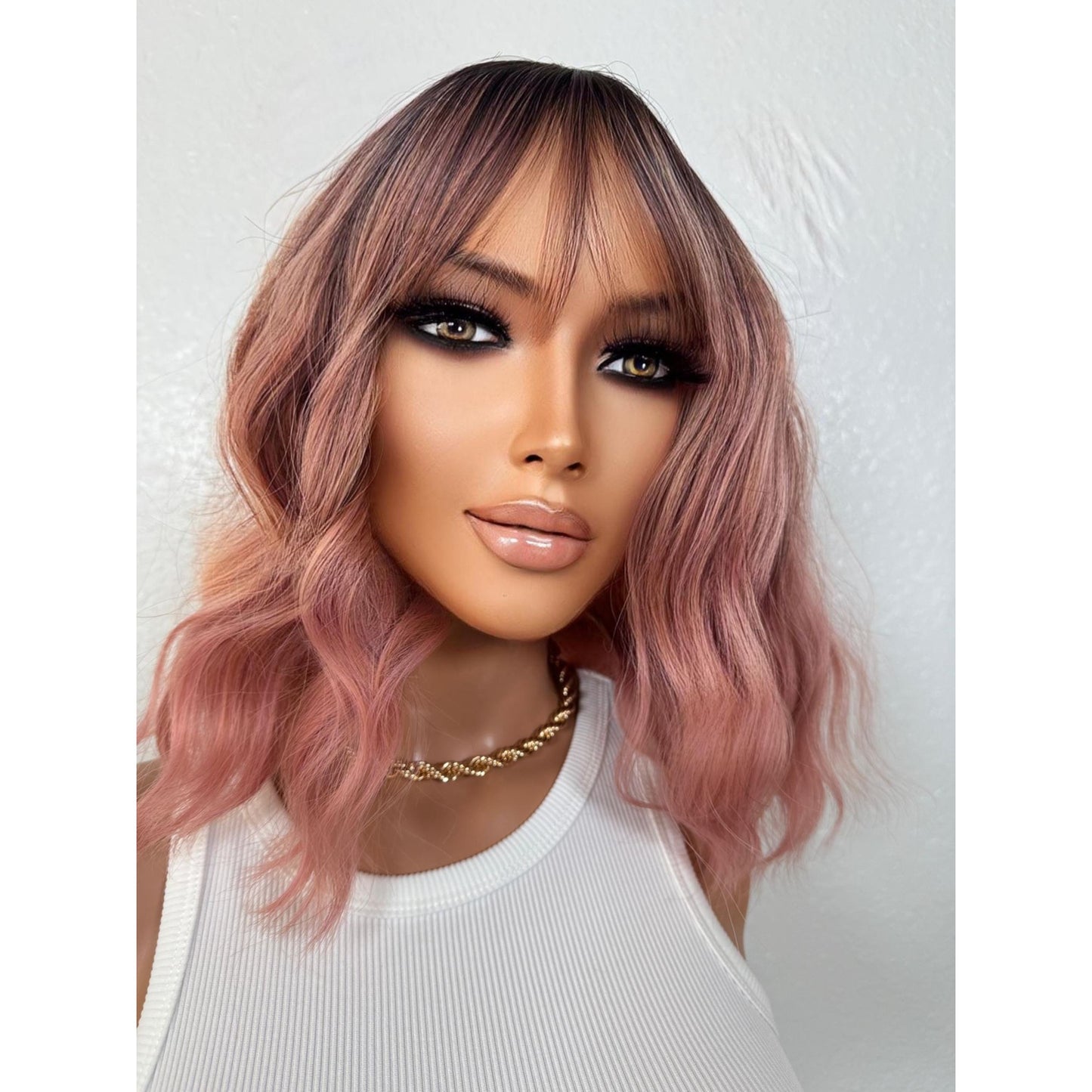 "CANDY" WIG - PINK OMBRE