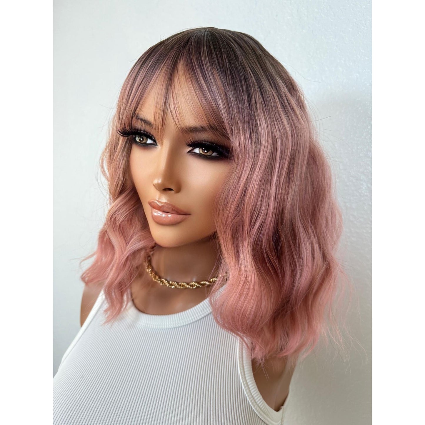 "CANDY" WIG - PINK OMBRE