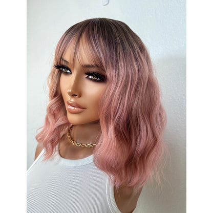 "CANDY" WIG - PINK OMBRE