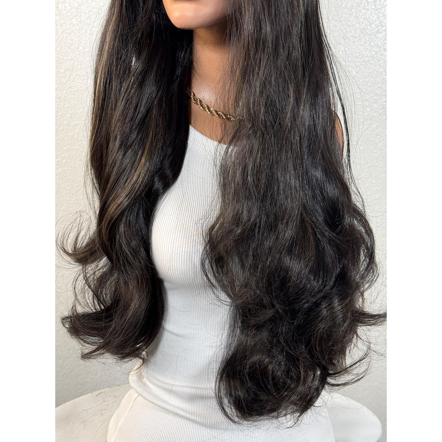 "GRACE" HD INVISIBLE LACE WIG 22" - BLACK