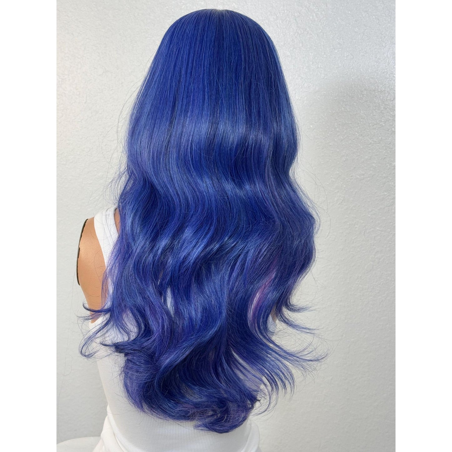 "AZZURE" MONOFILAMENT WIG 22" - ROYAL PURPLE