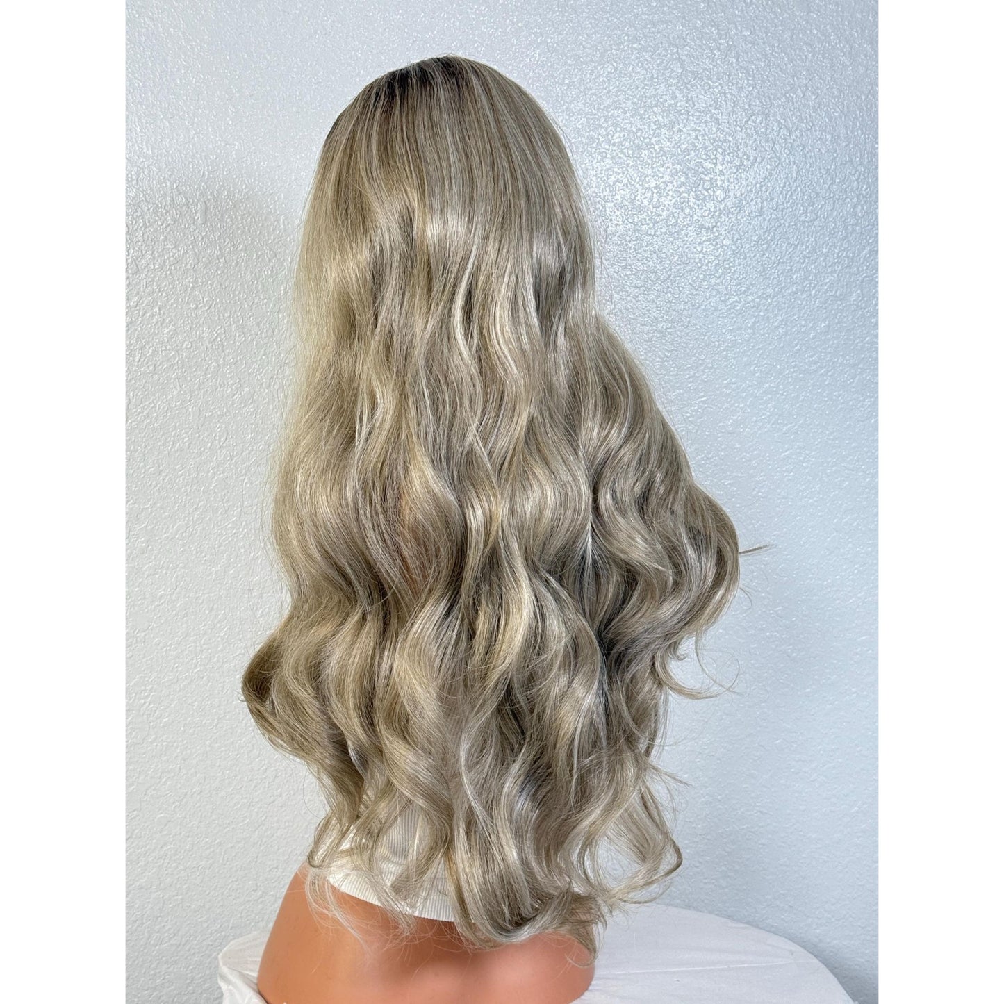 "BRENNA" HD INVISIBLE LACE WIG 24" - ICY BLONDE