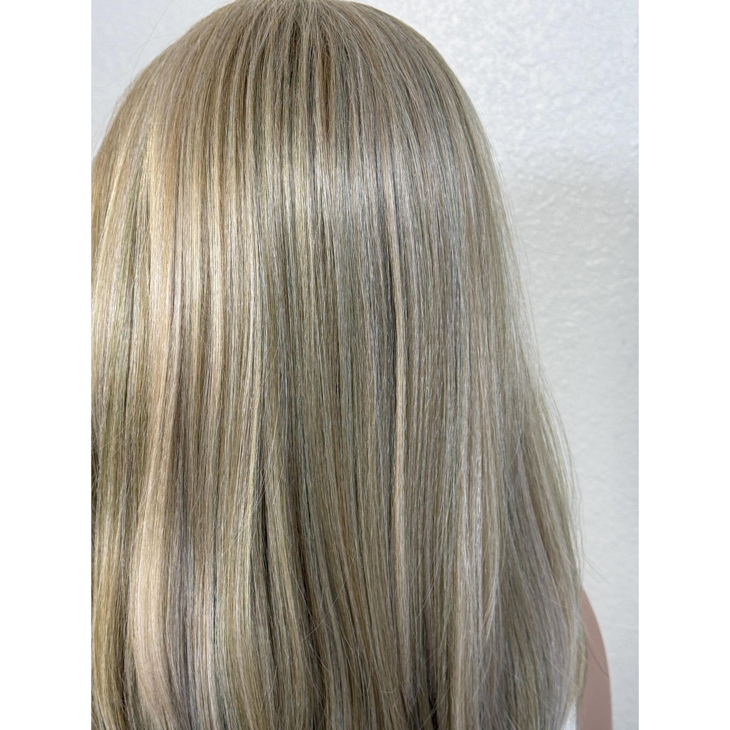 "LYDIA" LACE FRONT WIG 14" - ASH BLONDE