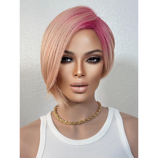 "FRENCHIE" WIG 6" - PINK