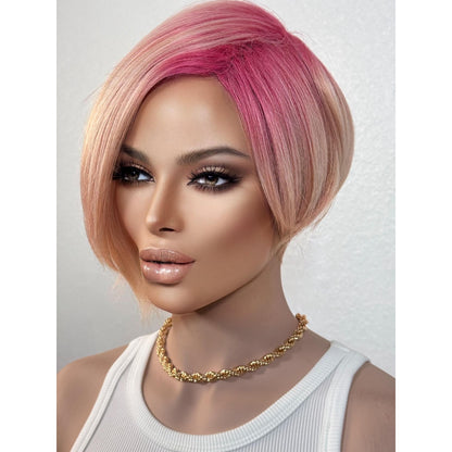 "FRENCHIE" WIG 6" - PINK