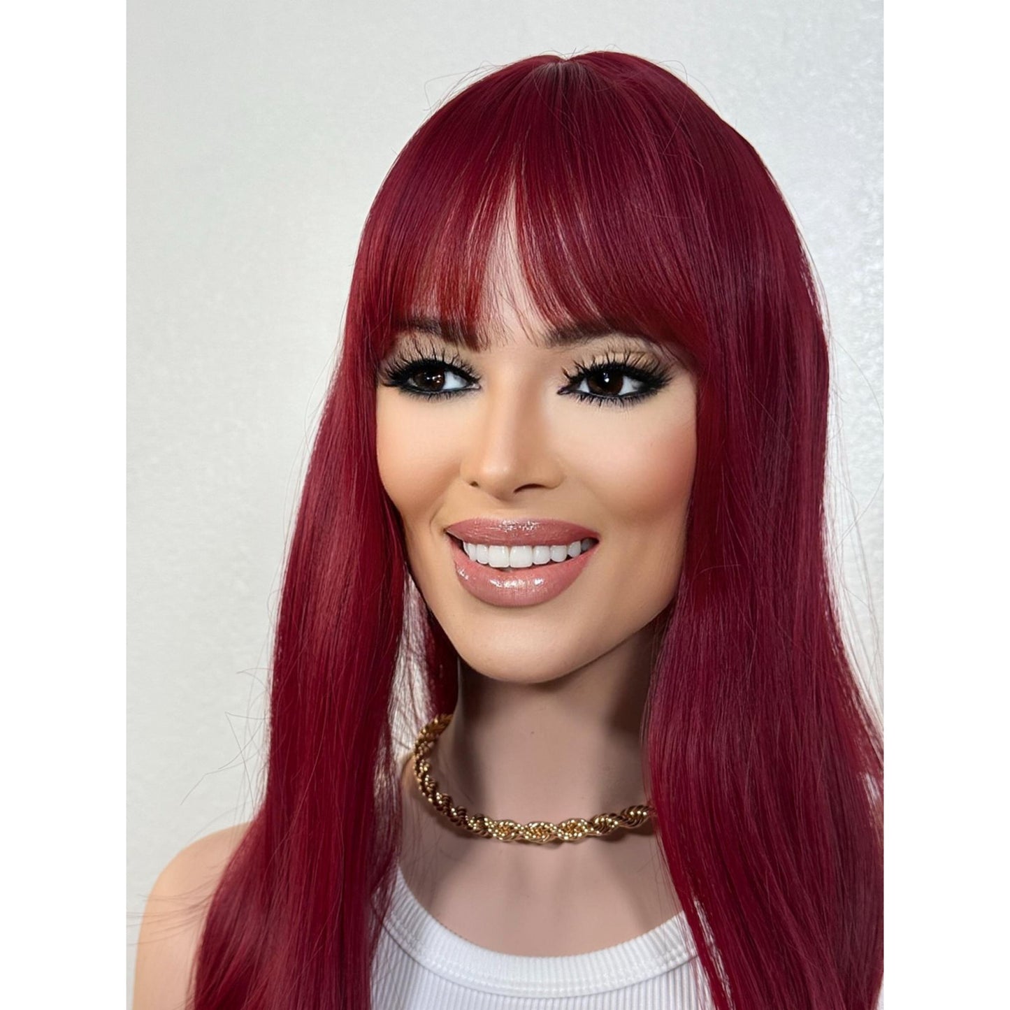 "RUBY" WIG 14" - RED