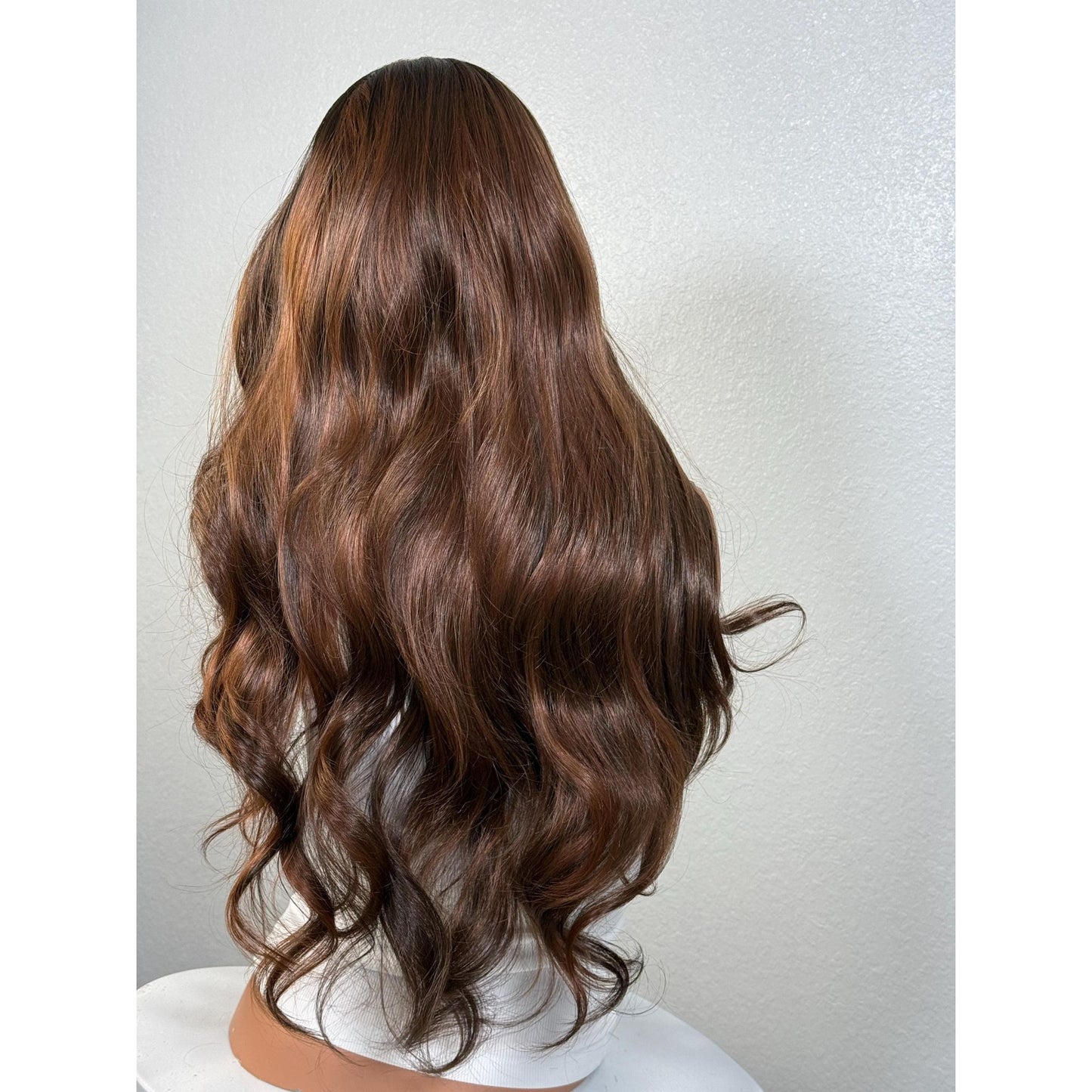 "RAMONA" HD INVISIBLE LACE WIG 26" - BROWN BALAYAGE