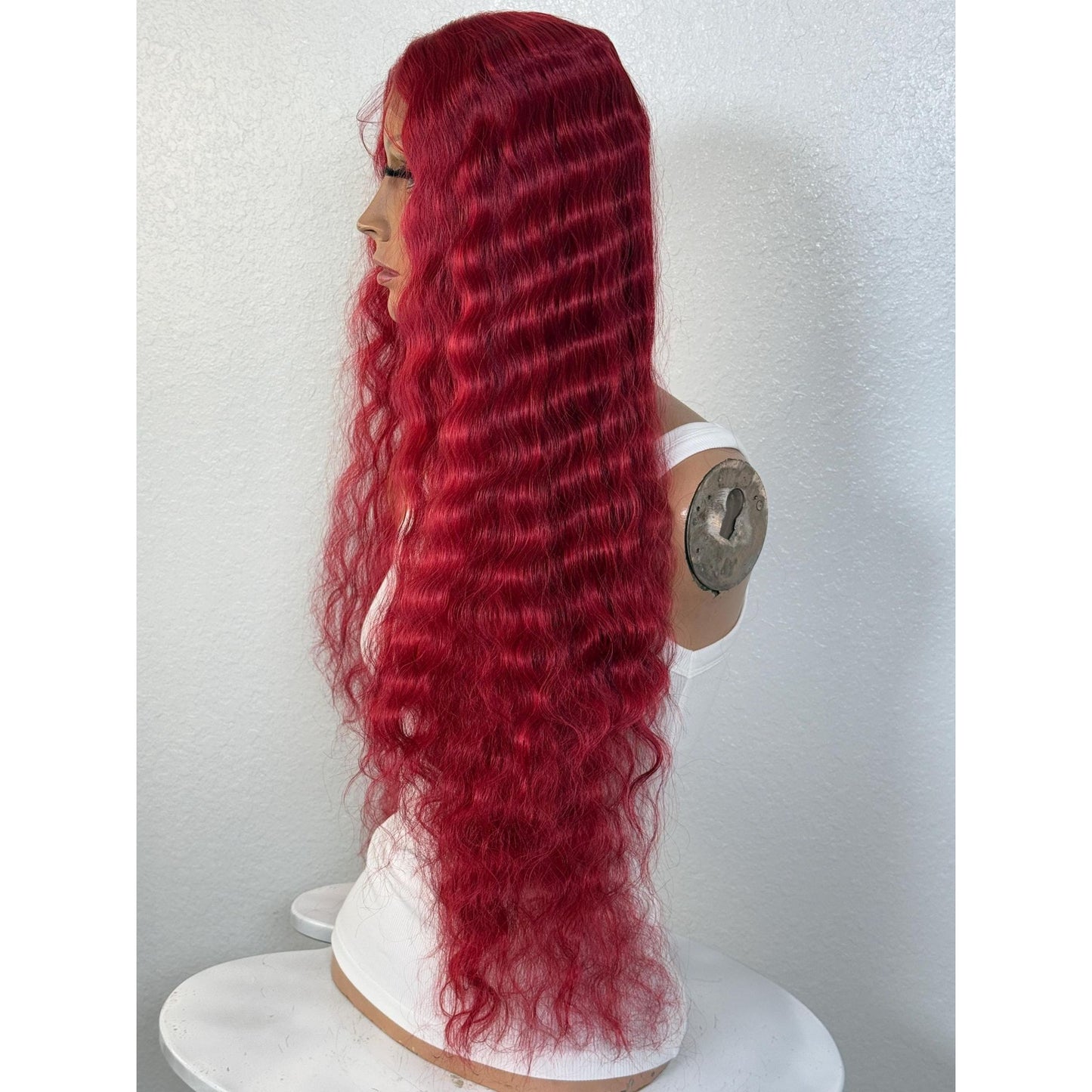 "PERSIA" MONOFILAMENT WIG 26" - RED