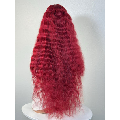 "PERSIA" MONOFILAMENT WIG 26" - RED