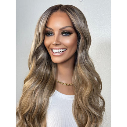 "DEVIN" HD INVISIBLE LACE WIG 24" - TOFFEE BLONDE