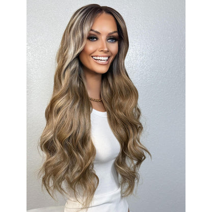 "DEVIN" HD INVISIBLE LACE WIG 24" - TOFFEE BLONDE