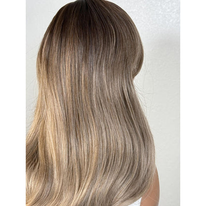 "LUANN" WIG 16" - TAUPE BLONDE