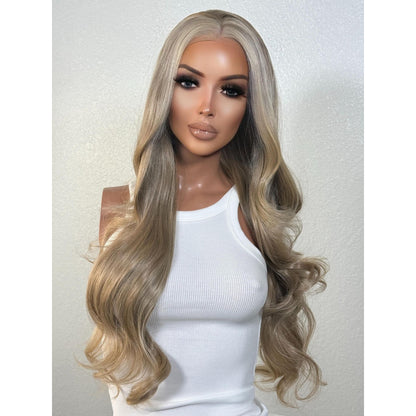 "EDEN" HD INVISIBLE LACE WIG 26" - BEIGE BLONDE