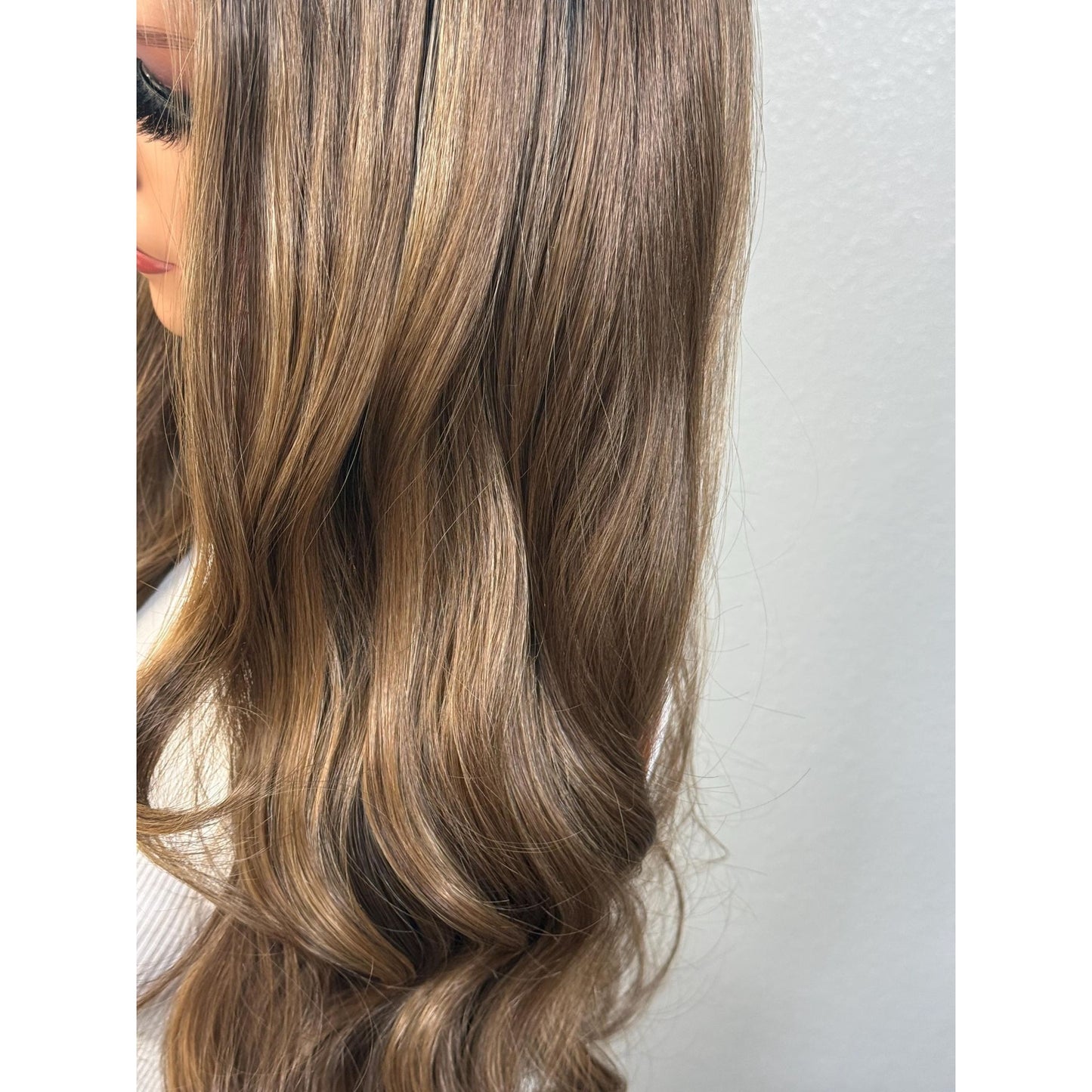 "GABRIELLA" HD INVISIBLE LACE WIG 24" - BROWN BALAYAGE