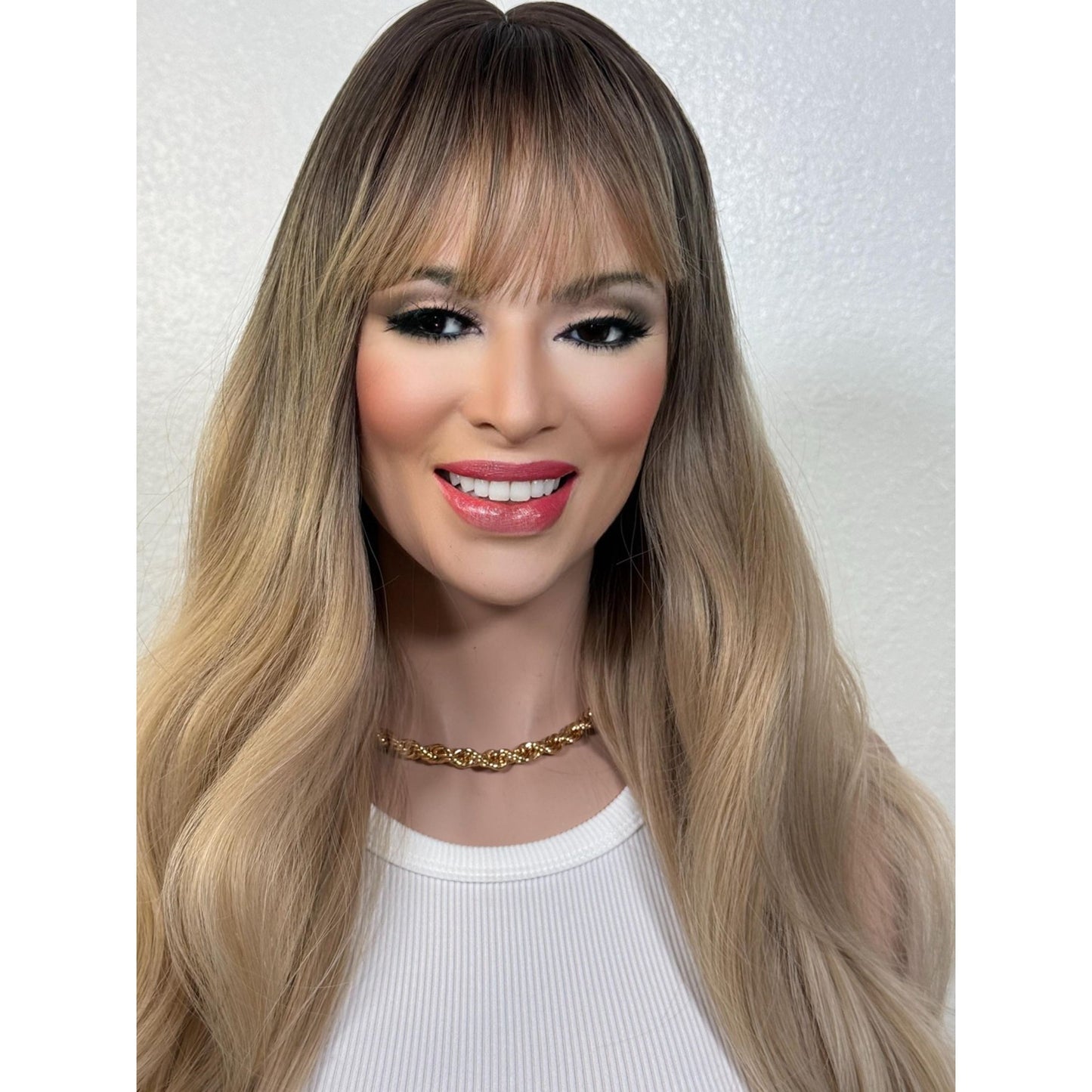 "NOREEN" WIG 20" - ASH BLONDE