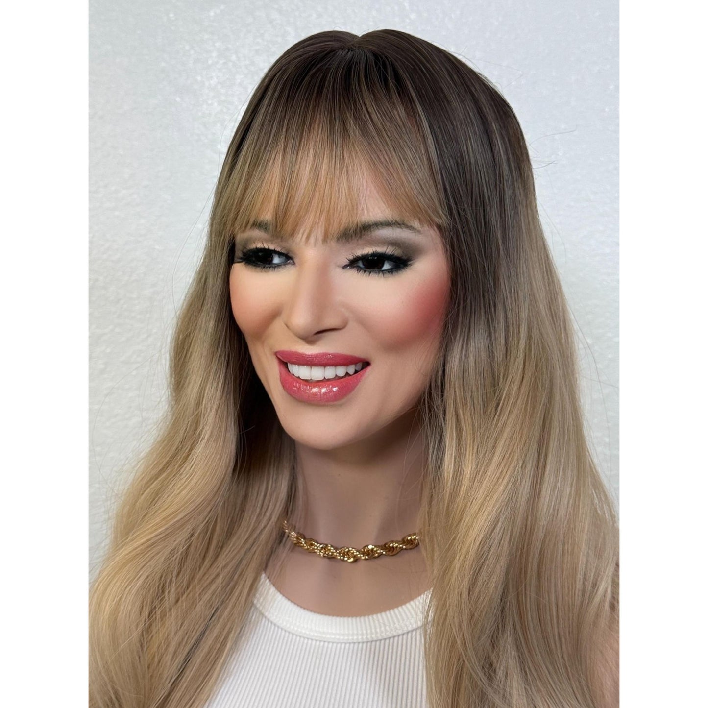 "NOREEN" WIG 20" - ASH BLONDE