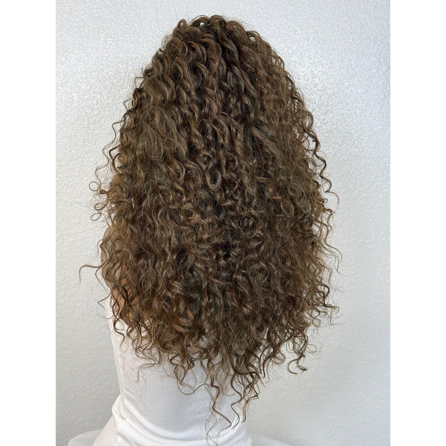 "ALEXIS" MONOFILAMENT WIG 24" - BROWN WHIMSICAL HIGHLIGHTS