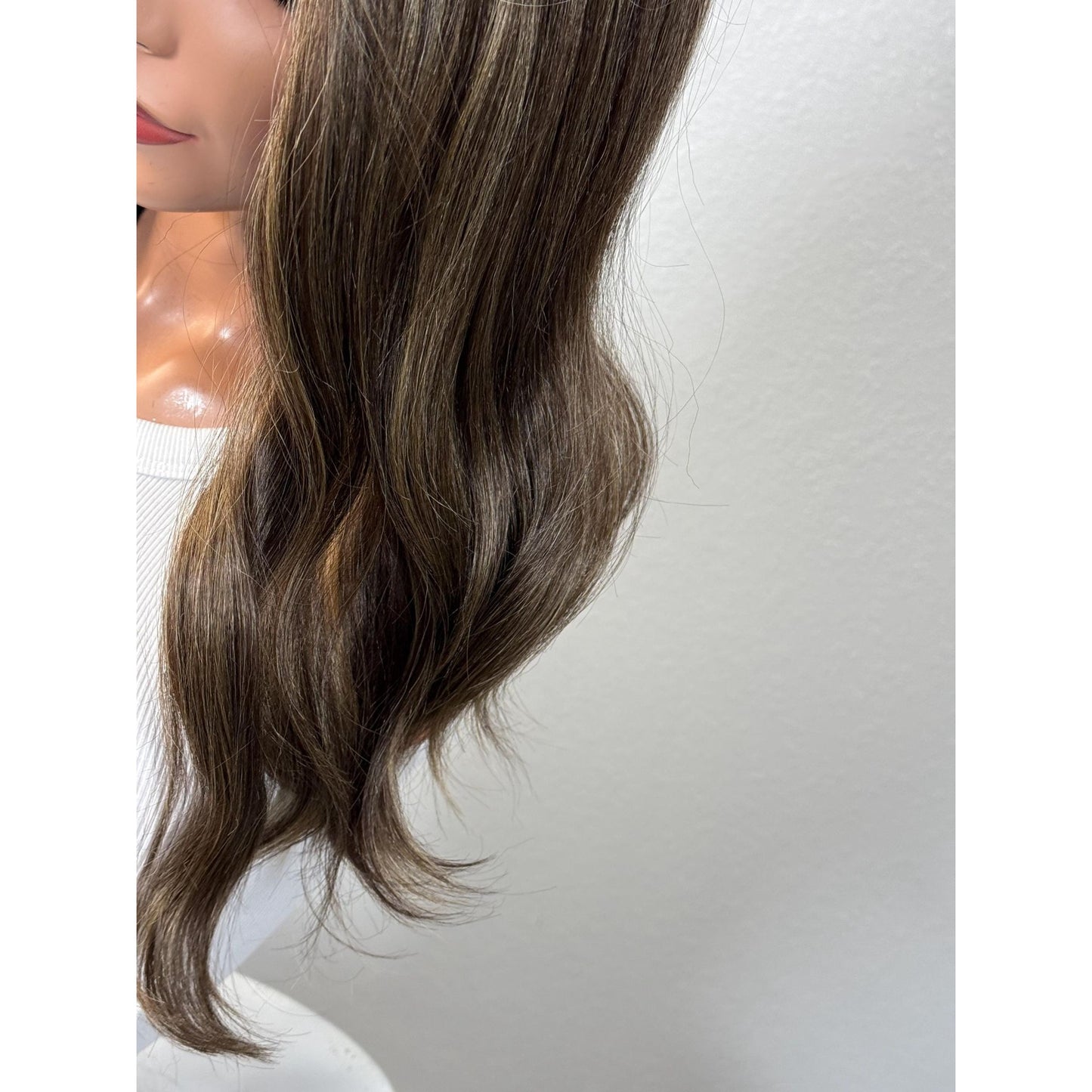 "POLLYANNA" LACE FRONT WIG 14" - TOFFEE BROWN