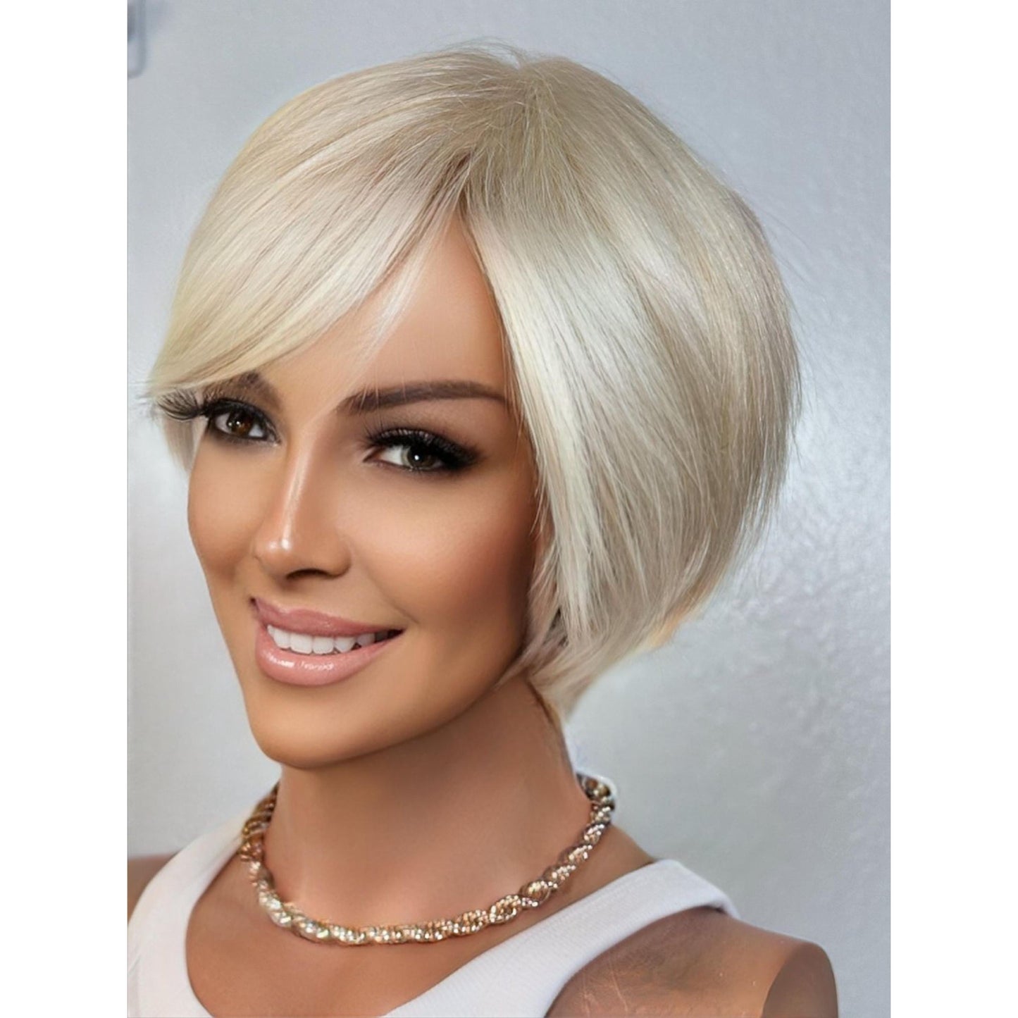 "SNOW" PIXIE WIG - PLATINUM