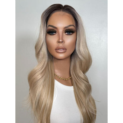 "ROWAN" HD INVISIBLE LACE WIG 24" - VANILLA BLONDE