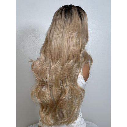 "ROWAN" HD INVISIBLE LACE WIG 24" - VANILLA BLONDE