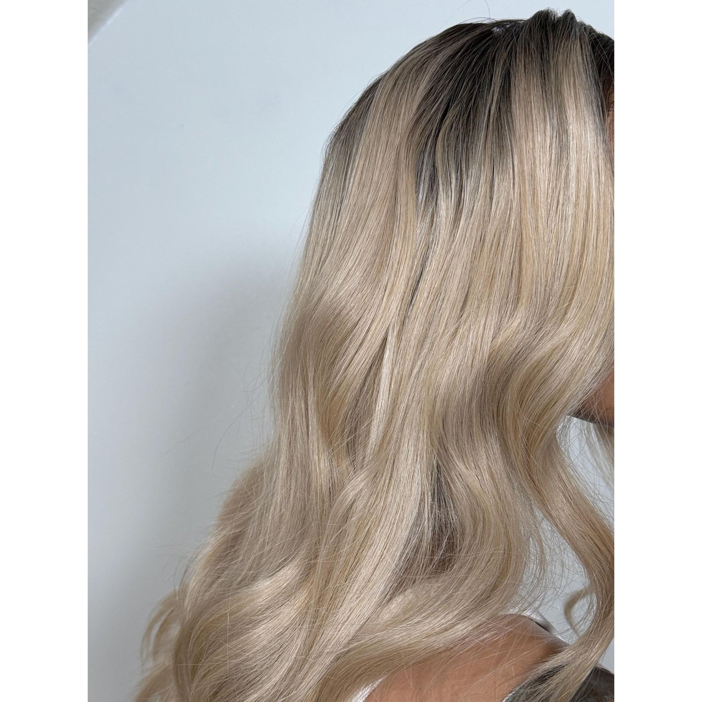 "ROWAN" HD INVISIBLE LACE WIG 24" - VANILLA BLONDE