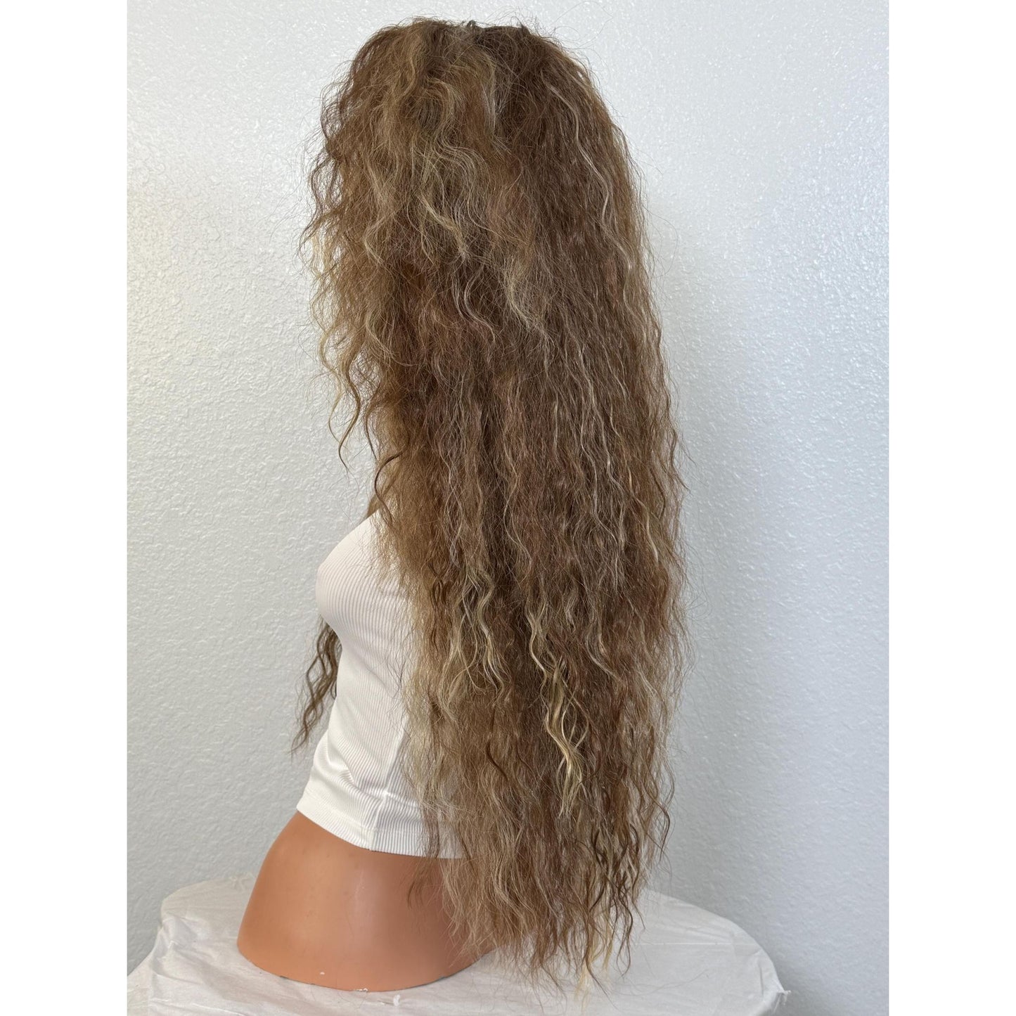 "TOPANGA" HD INVISIBLE LACE WIG 26" - BROWN CREAMY HL