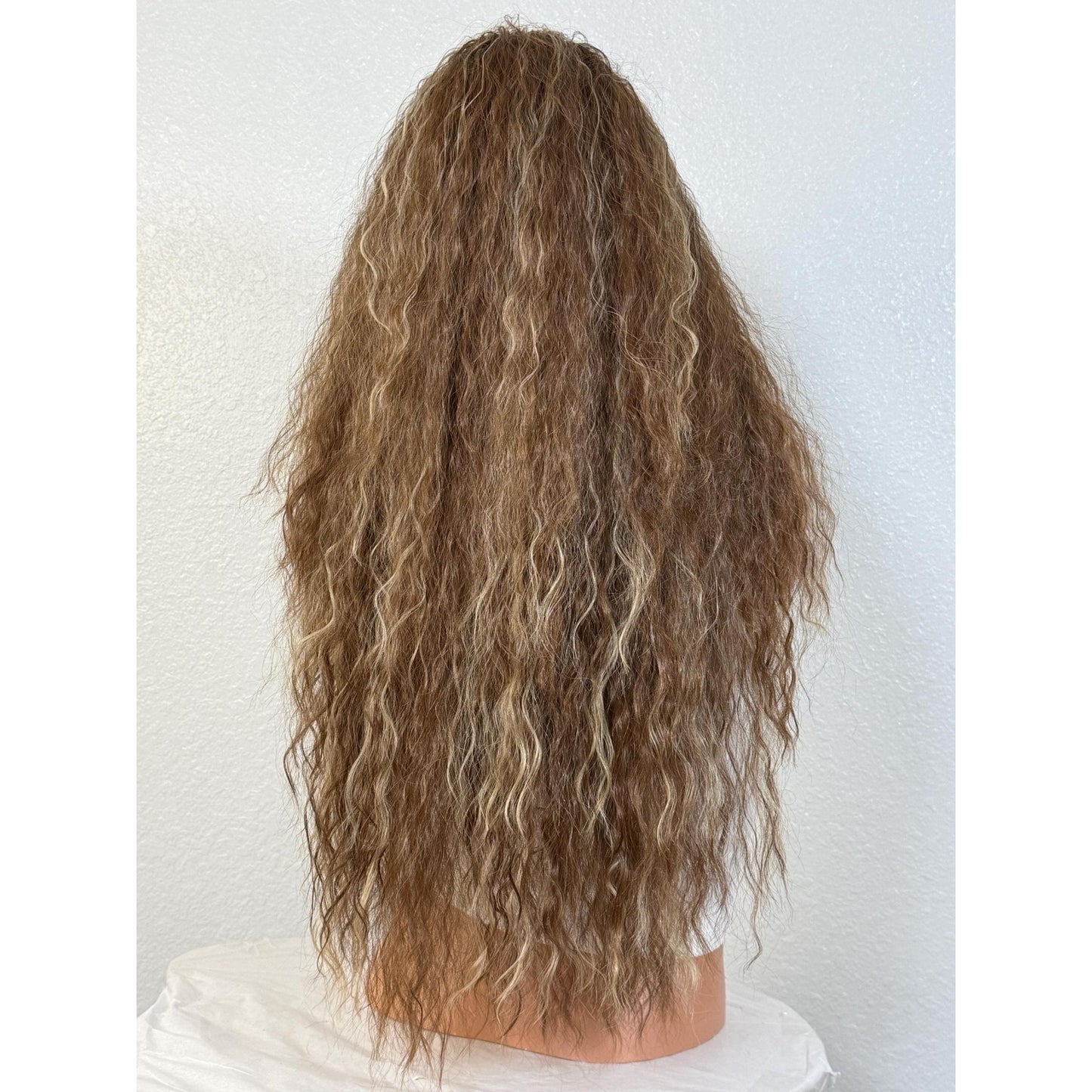 "TOPANGA" HD INVISIBLE LACE WIG 26" - BROWN CREAMY HL