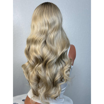 "GRETA" HD INVISIBLE LACE WIG 24" - ASH BLONDE