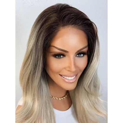 "KRIS" HD INVISIBLE LACE WIG 22" - ASH BLONDE