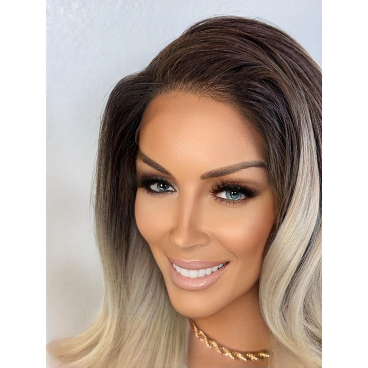 "KRIS" HD INVISIBLE LACE WIG 22" - ASH BLONDE