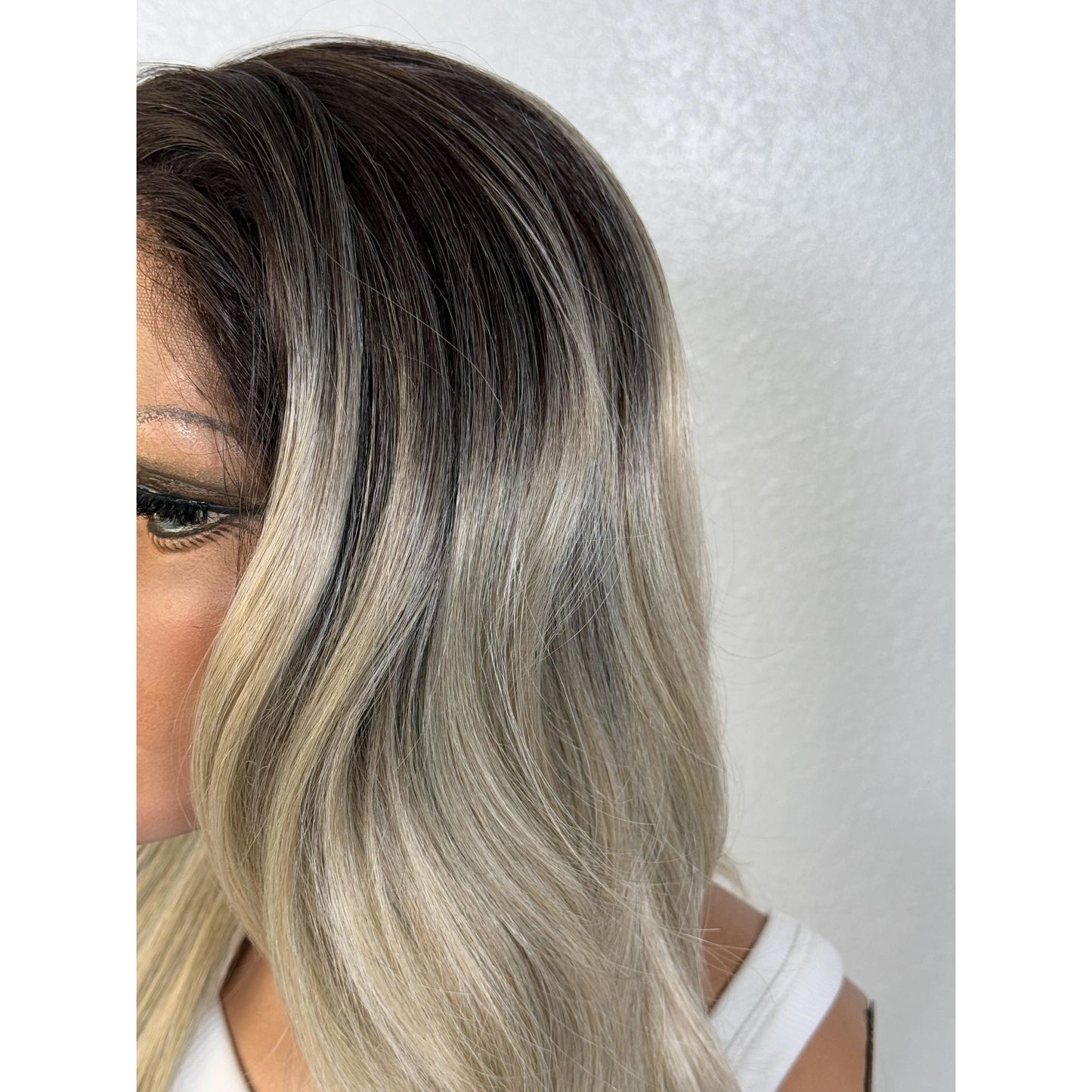 "KRIS" HD INVISIBLE LACE WIG 22" - ASH BLONDE