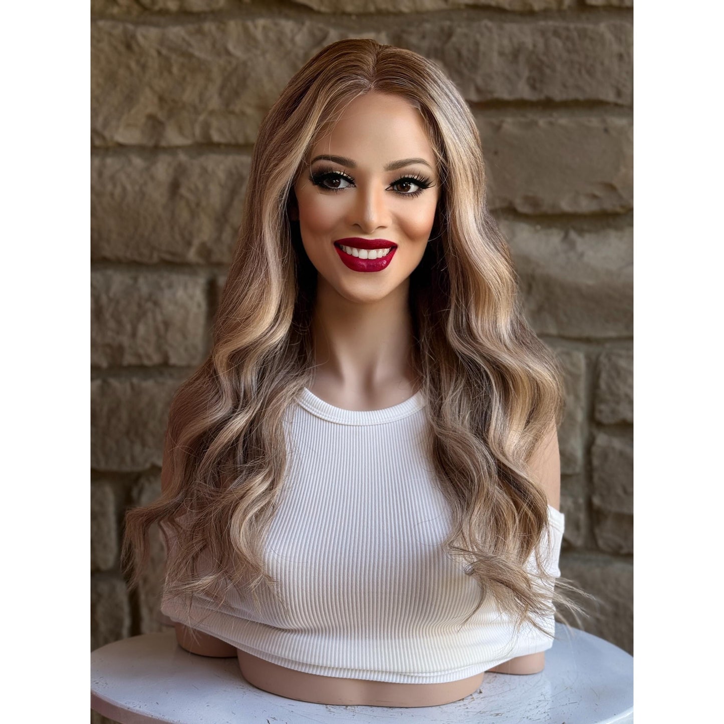 Loren 18” Lace Top Wig