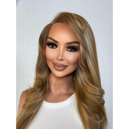 "JAZZ" LACE FRONT WIG 18" - DARK BLONDE