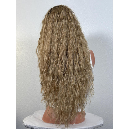 "LORDES" HD INVISIBLE LACE WIG 26" - BLONDE