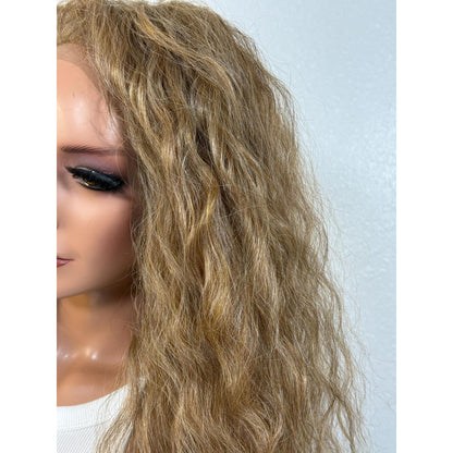 "DUFFY" MONOFILAMENT WIG 26" - BLONDE