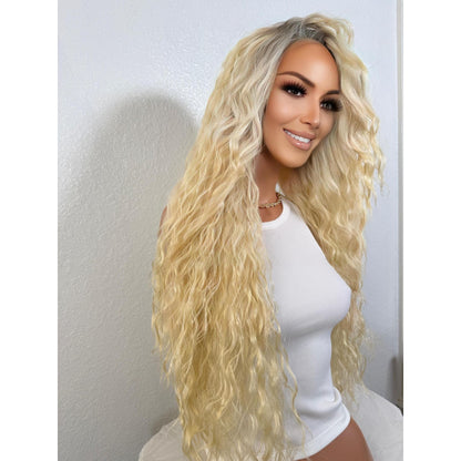 "SONJA" HD INVISIBLE LACE WIG 26" - SWEDISH BLONDE